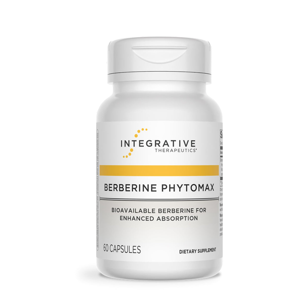 Berberine Phytomax Integrative Therapeutics 60 capsules vue de face