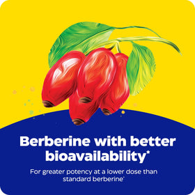 Berberine Phytosome d'Enzymedica sur une table en bois