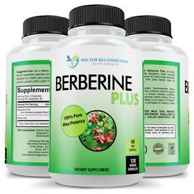 Berberine Plus 1200mg packaging and label
