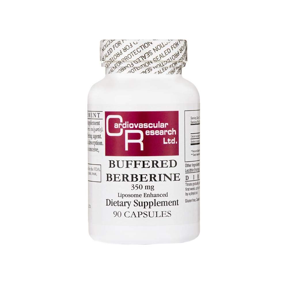 Berbérine Tamponnée 350 Mg Cardiovascular Research 90 capsules