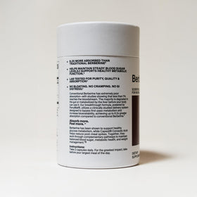 Berberine The Absorption Company capsules sur un fond blanc