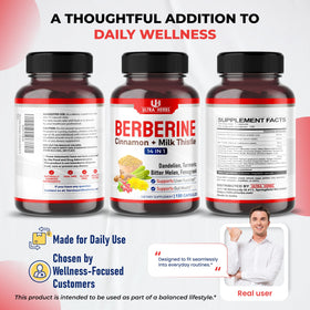 Berbérine ULTRA HERBS en mode de vie actif