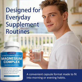 Berbino Complément Alimentaire Magnésium 1000 mg, 90 Capsules - détails des capsules