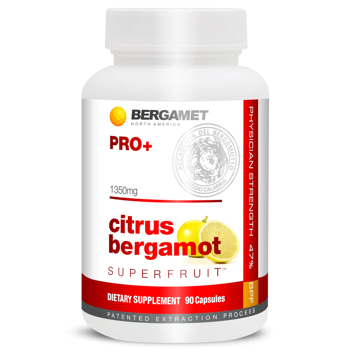 BergaMet Citrus Bergamot 1350mg boîte avant vue