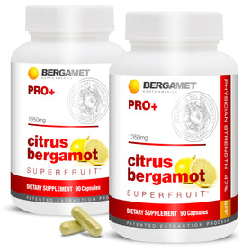 BergaMet Citrus Bergamot PRO+ 675mg 180 gélules vue de face