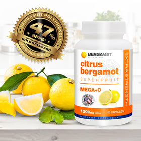 BergaMet Complément Alimentaire Bergamote Citrine 1200mg en contexte