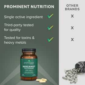 Bergamot Phytosome, mise en scène avec des ingrédients naturels
