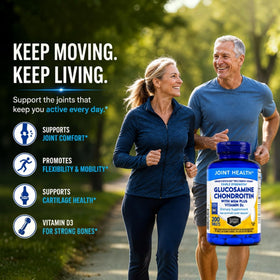Berkley Jensen comprimés glucosamine chondroïtine sur une table