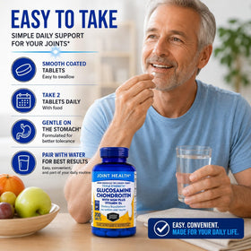 Berkley Jensen glucosamine et chondroïtine comprimés au soleil