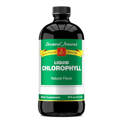 Bernard Jensen's chlorophylle naturelle 474 ml vue avant