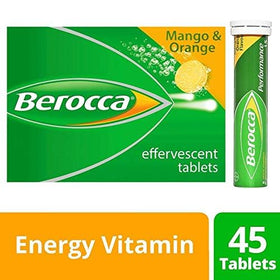Berocca Comprimés Effervescents Orange, présentation des comprimés effervescents
