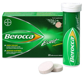 Berocca Multivitamines arrière du pack