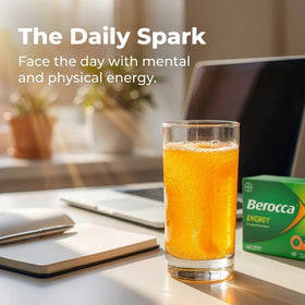 Berocca Multivitamines Effervescentes Orange tablettes avec des fruits