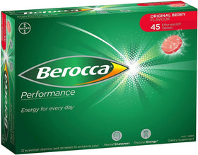 Berocca Performance Original comprimés effervescents sur une table