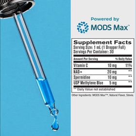 Best 365 Labs Methylene Blue bottle side view