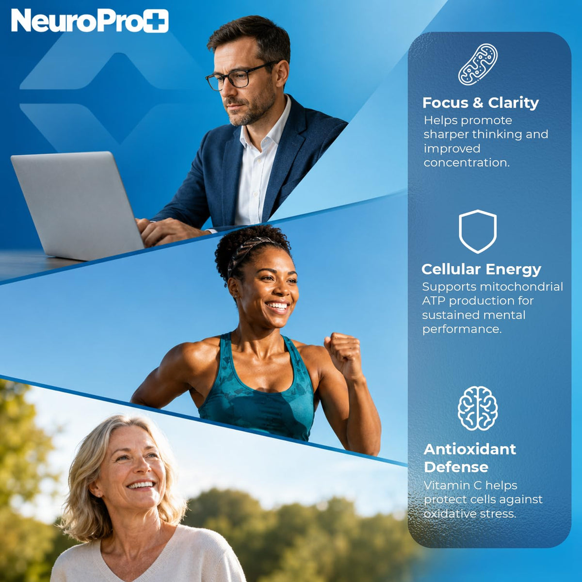 Best 365 Labs NeuroPro+ comprimés dans une main