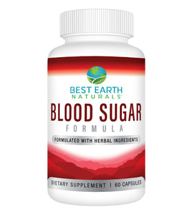 Best Earth Naturals Complément Alimentaire Formule Sucre Sanguin 60 Comprimés - vue avant