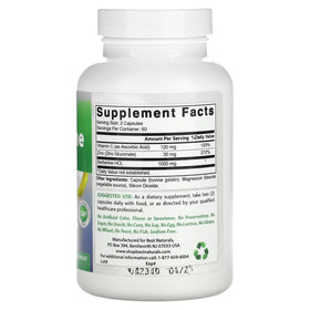 Best Naturals Berberine Plus 120 capsules avec étiquette et informations