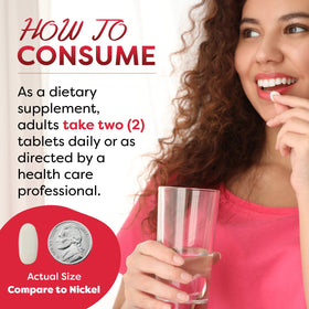 Best Naturals L-Arginine L-Ornithine 1000mg comprimés avec dosage
