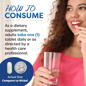 Best Naturals L-Tryptophan 1000 mg comprimés en gros plan