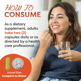 Best Naturals Quercétine avec Bromélaïne 800mg étiquette du produit