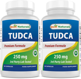 Best Naturals TUDCA 250mg 60 capsules végétariennes avant