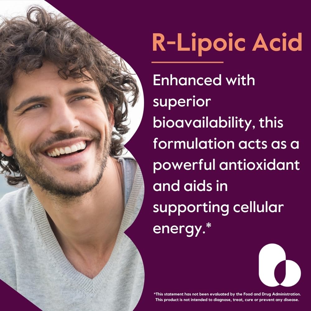BESTVITE Acide R-Lipoïque 200mg ingrédients et format