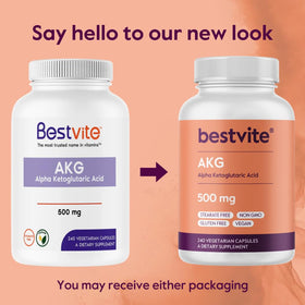 BESTVITE AKG produit avec affichage des labels de qualité
