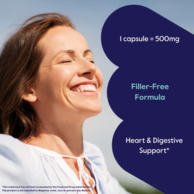 BESTVITE Berberine 500mg capsules en gros plan