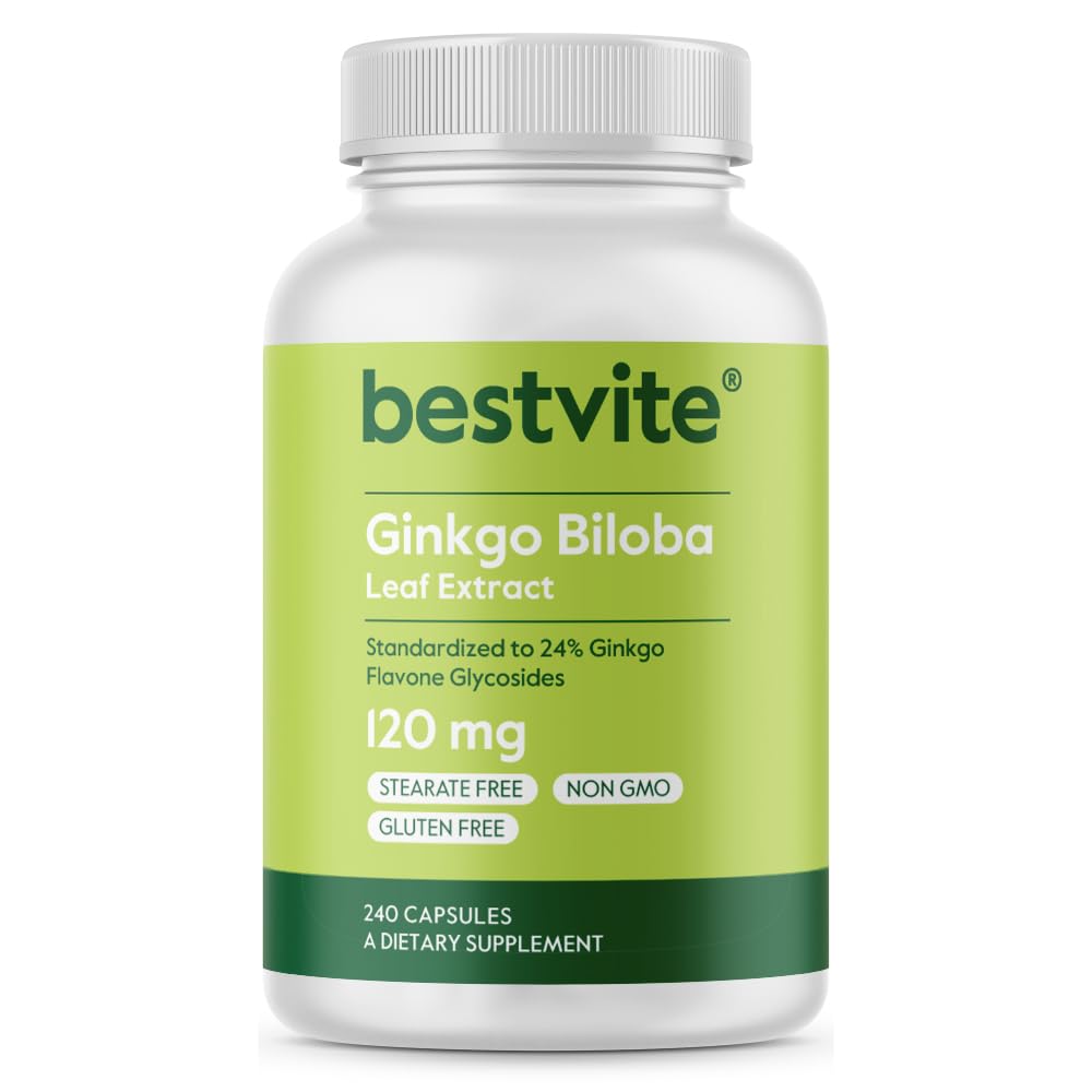 BESTVITE Ginkgo Biloba 120mg 240 gélules vue avant