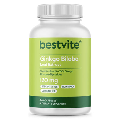 BESTVITE Ginkgo Biloba 120mg 240 gélules vue avant