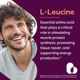 BESTVITE L-Leucine 500mg capsules végétales