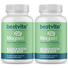 BESTVITE Magtein Magnésium L-Thréonate 240 gélules végétariennes vue de face