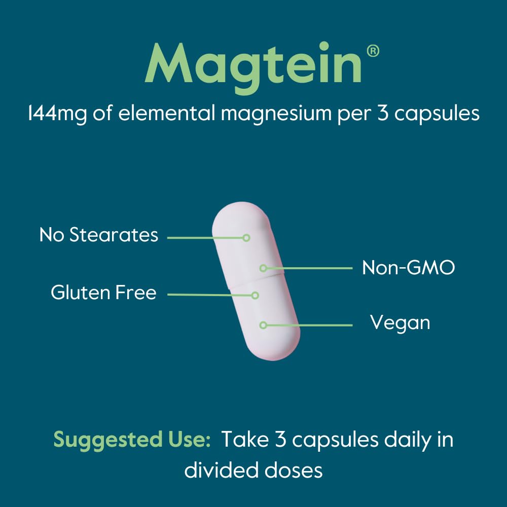 BESTVITE Magtein Magnésium L-Thréonate avec supplément nutritif