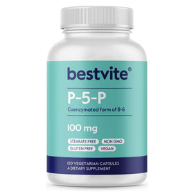 BESTVITE P-5-P 100mg capsules front view