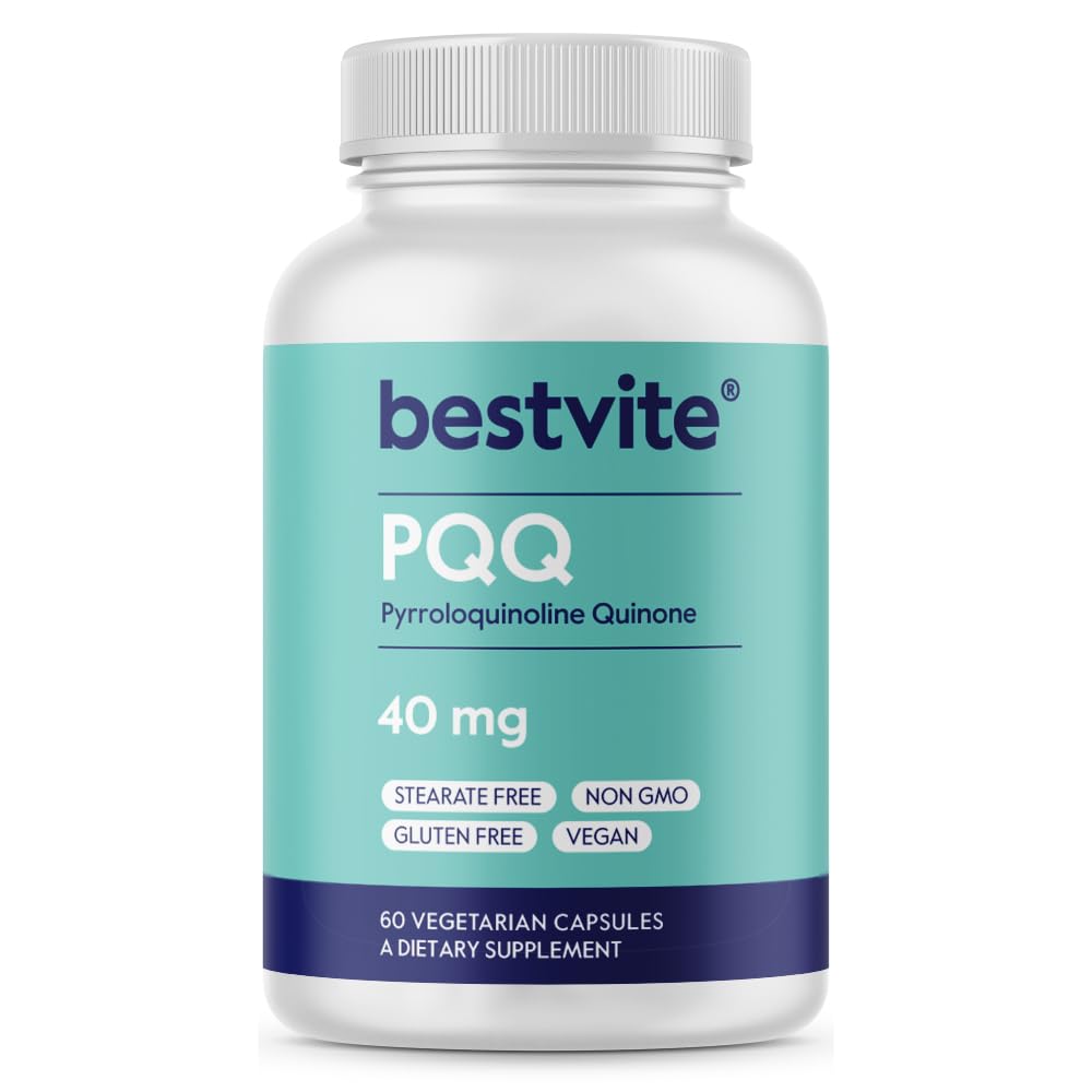 BESTVITE PQQ 40mg boîte de 60 capsules végétales vue de face