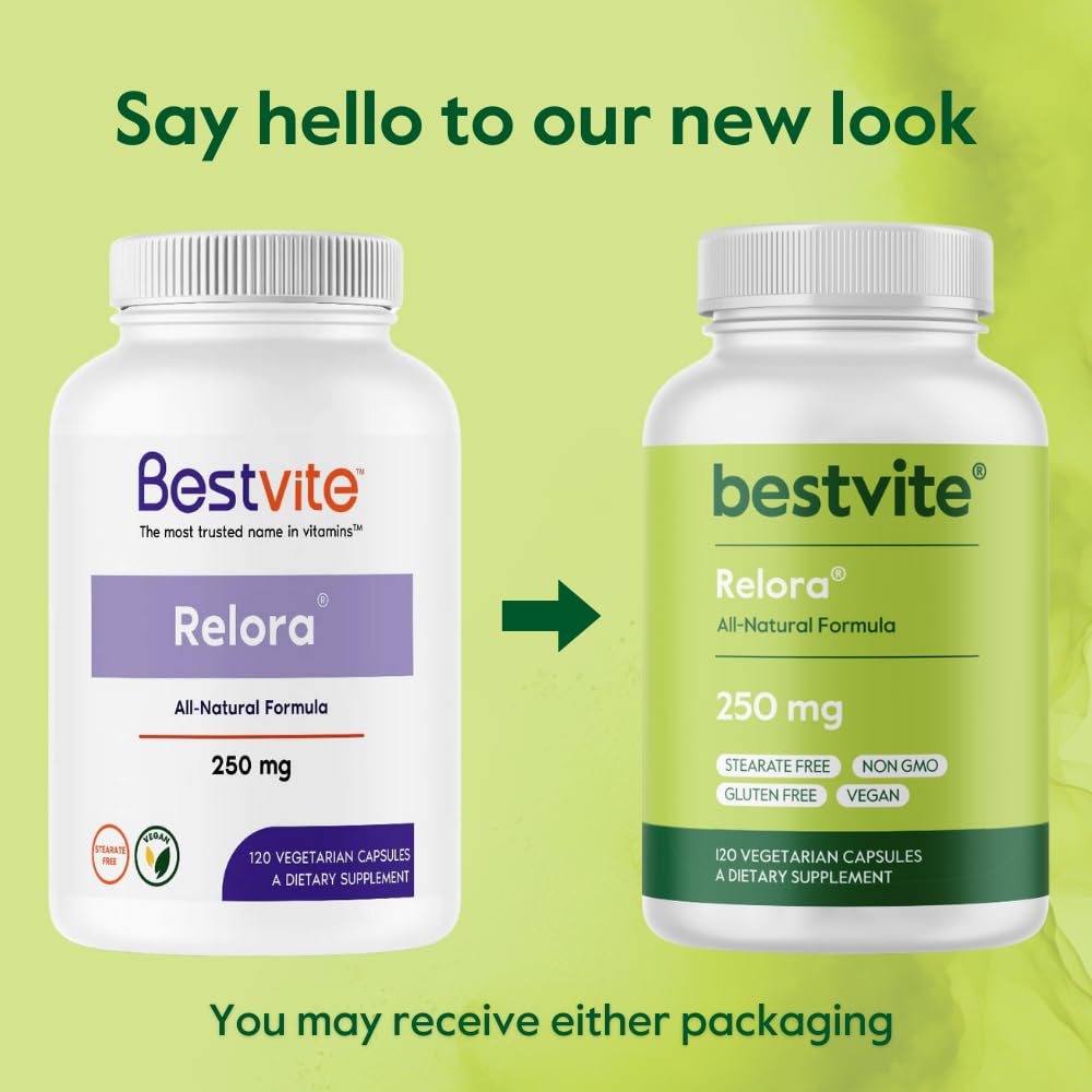 BESTVITE Relora 250mg présentation des ingrédients