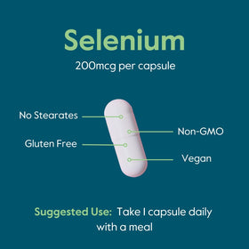 BESTVITE Sélénium 200 mcg avec gélules ouvertes