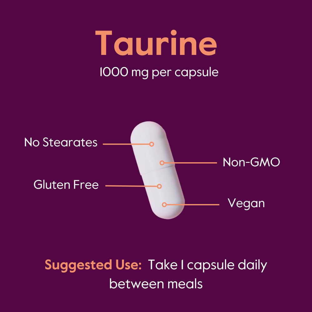BESTVITE Taurine 1000mg ingrédients et pureté