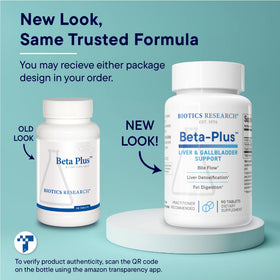 Beta-Plus™ de BIOTICS RESEARCH avec un verre d'eau