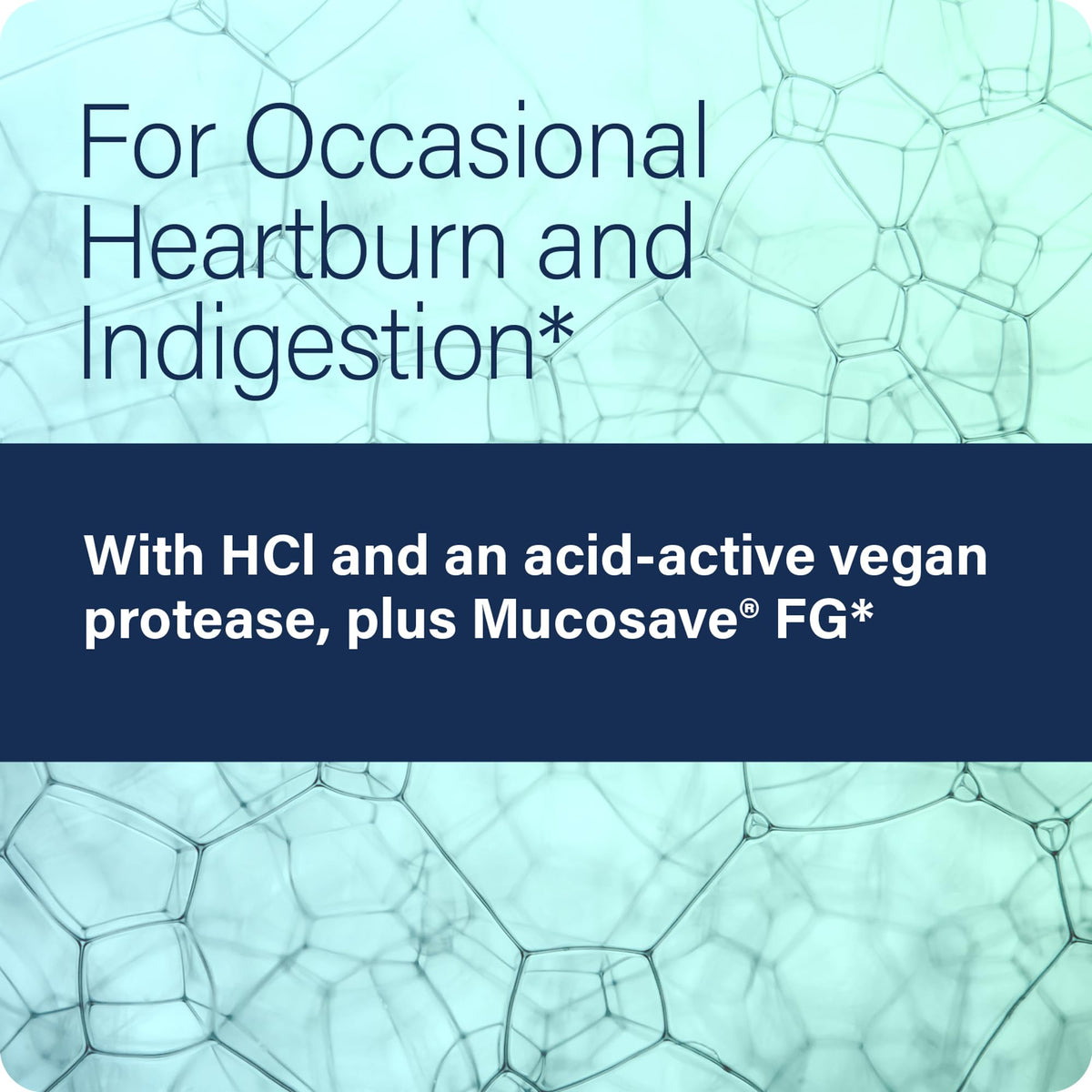 Betaine HCl+ Enzyme Science flacon ouvert avec capsules