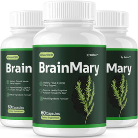BetaX BrainMary Capsules 180 front view