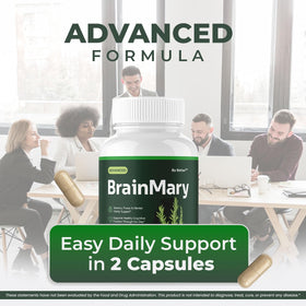 BetaX BrainMary Capsules 180 in hand