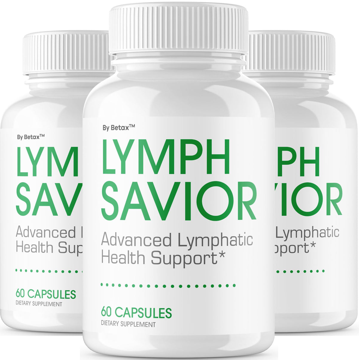 BetaX Lymph Savior 180 capsules vue de face avec emballage