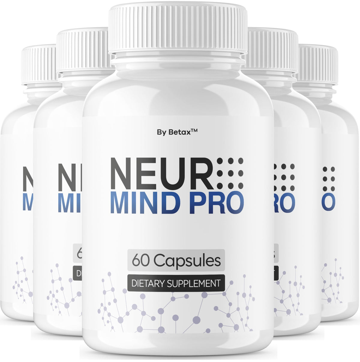 BetaX NeuroMind Pro 300 capsules - vue avant du produit