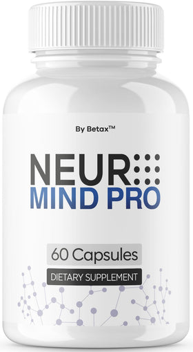 BetaX NeuroMind Pro Capsules 60 avant avec étiquette