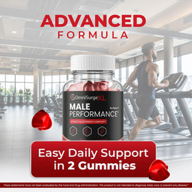 BetaX OmniSurge XL Gummies avec ingrédients naturels
