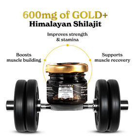 Better Alt Shilajit Gold+ 30g avec Ashwagandha en détail