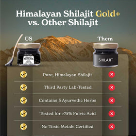 Better Alt Shilajit Gold+ 30g avec cuillère doseuse