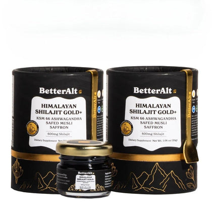 Better Alt Shilajit Gold+ 30g vue de face